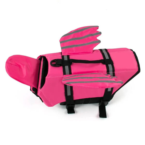 AquaPup Frenchie Life Vest in pink